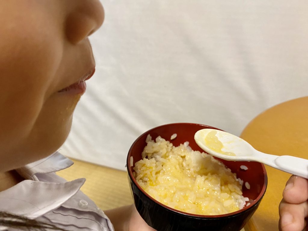 らでぃっしゅぼーや　さくらたまご　食べ終わった